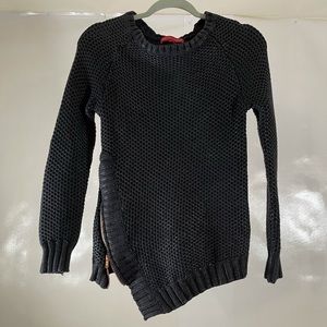Saks Fifth Avenue Black Sweater Size S